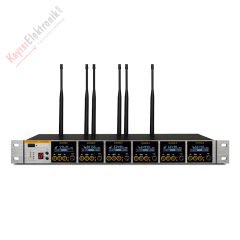 UW-306R UHF 6 KANAL KABLOSUZ ALICI