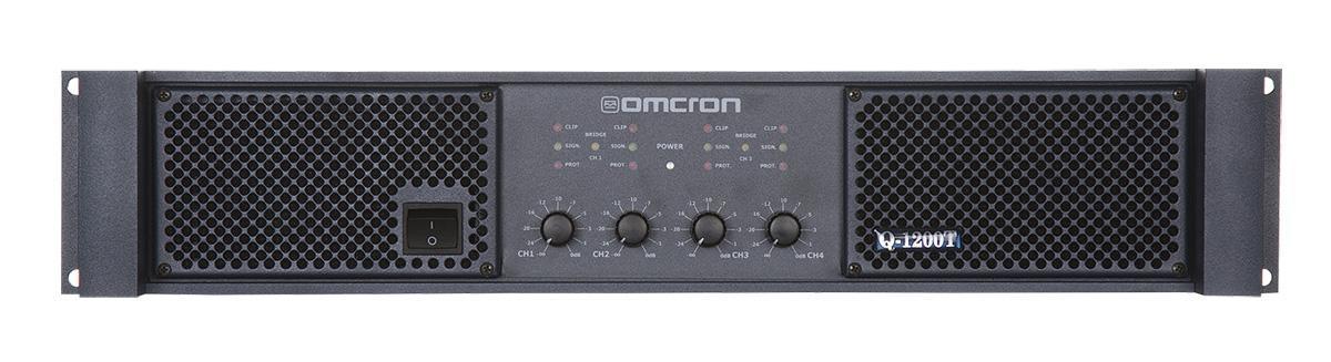 STARTECH OMCRON Q-1200T 4x300 Watt 100V Power Amfi