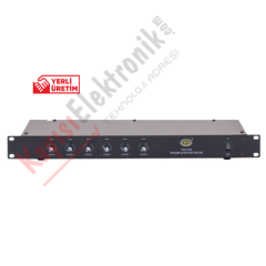 WESTSOUND TKS- 6 PR 6 kanallı Preamplifikatör Ve Mikser