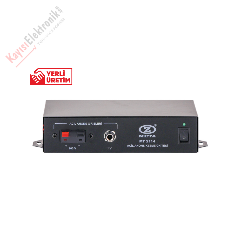 WEST SOUND MT 2114 Hat Trafolu Acil Anons Kesme Modülü