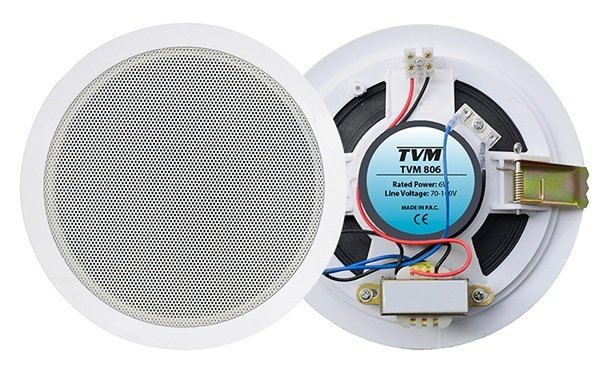 TVM TVM 806 6 Watt 16cm Hat Trafolu Tavan Hoparlörü