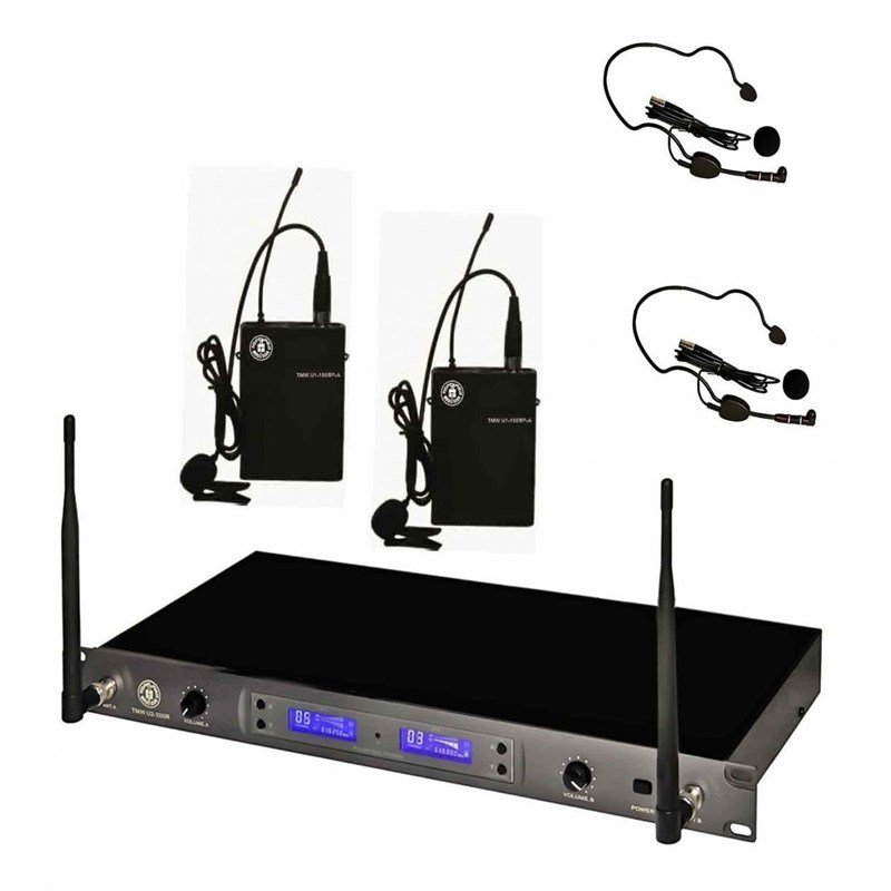 TOPP PRO TMW U2-200LTHSGT 1 Headset 1 Yaka Mikrofonu