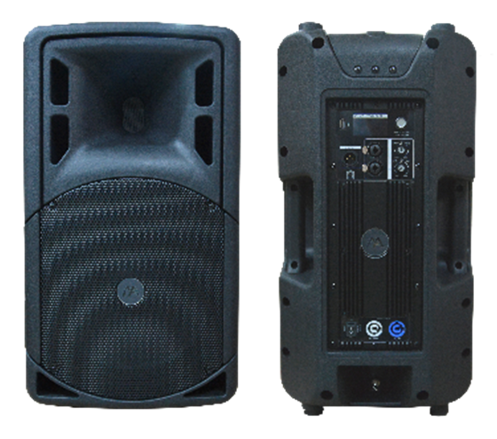 MİCKLE DAS412A 800W SİYAH AKTİF KABİN HOPARLÖR