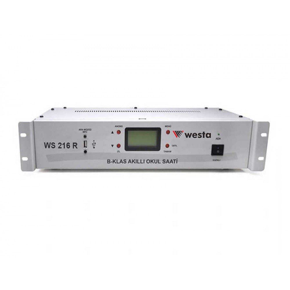 WESTA WS-216 R Akıllı Okul Saati