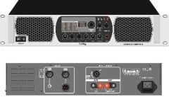 KRAFTİG KR1500 2x400W POWER EZAN AMFİSİ