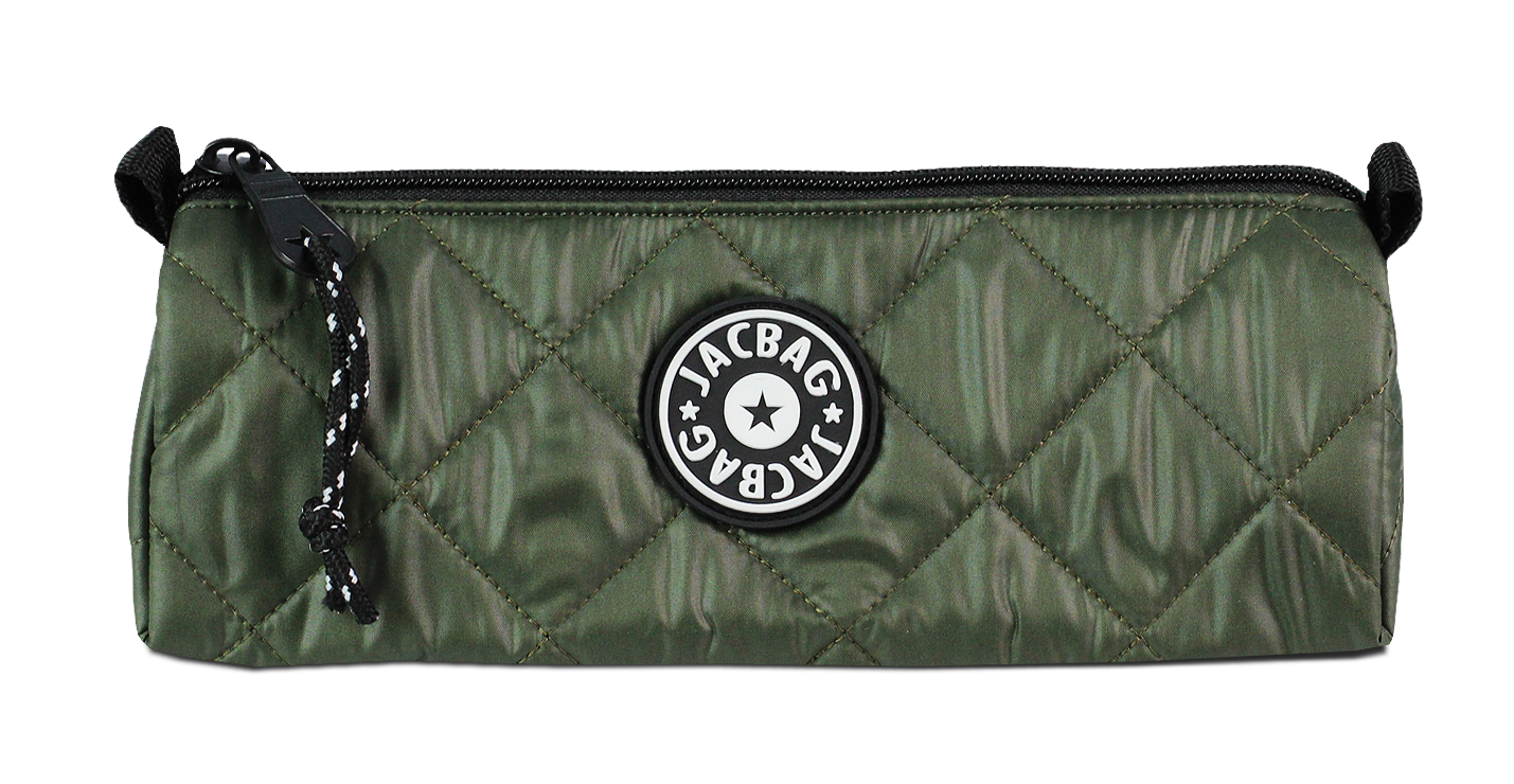 Jacbag Prime Soft-Kapitone Üçgen Kalemkutu Prime Soft-Haki