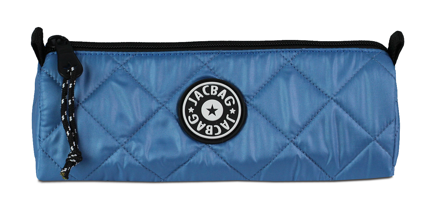 Jacbag Prime Soft-Kapitone Üçgen Kalemkutu Prime Soft-Mavi