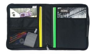 Jacbag OrganiZip-Fermuarlı Dosya Çanta A4 Organizer Dosya-Lacivert