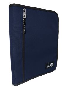 Jacbag OrganiZip-Fermuarlı Dosya Çanta A4 Organizer Dosya-Lacivert