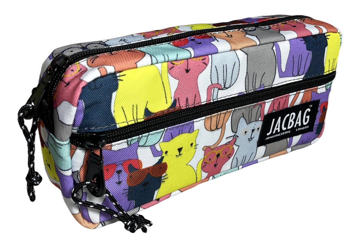 Jacbag Dual Zip-İki Fermuarlı Kalemkutusu