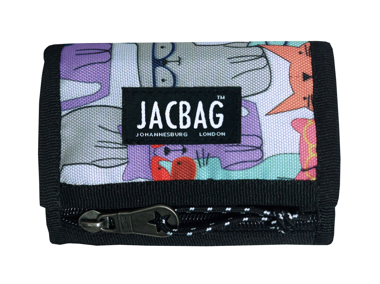 Jacbag Wallet-Cırtlı Cüzdan Wallet-Sarı Kedi
