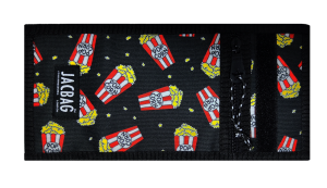 Jacbag Wallet-Cırtlı Cüzdan Wallet-Popcorn