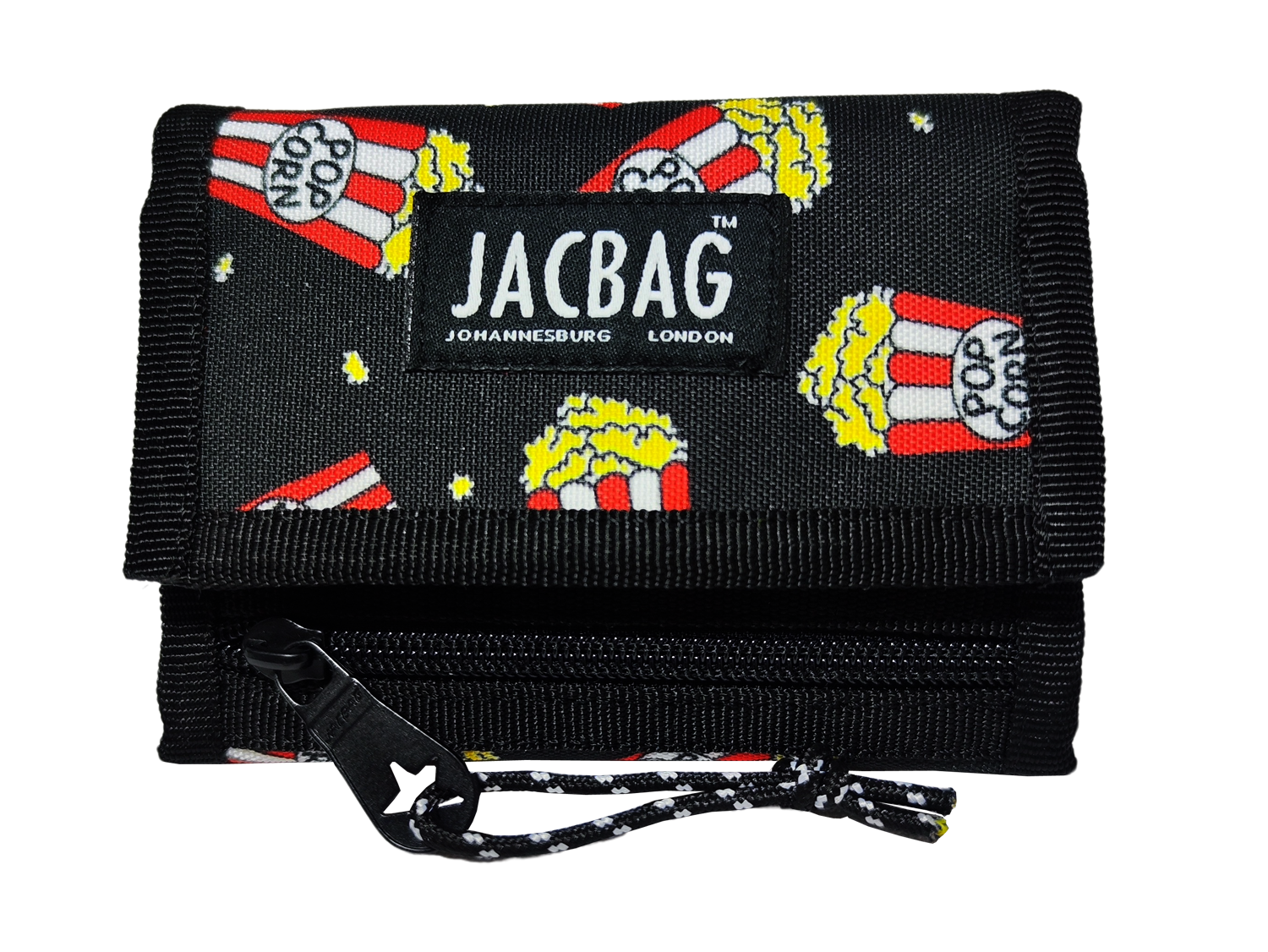 Jacbag Wallet-Cırtlı Cüzdan Wallet-Popcorn