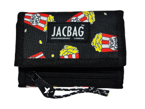 Jacbag Wallet-Cırtlı Cüzdan Wallet-Popcorn