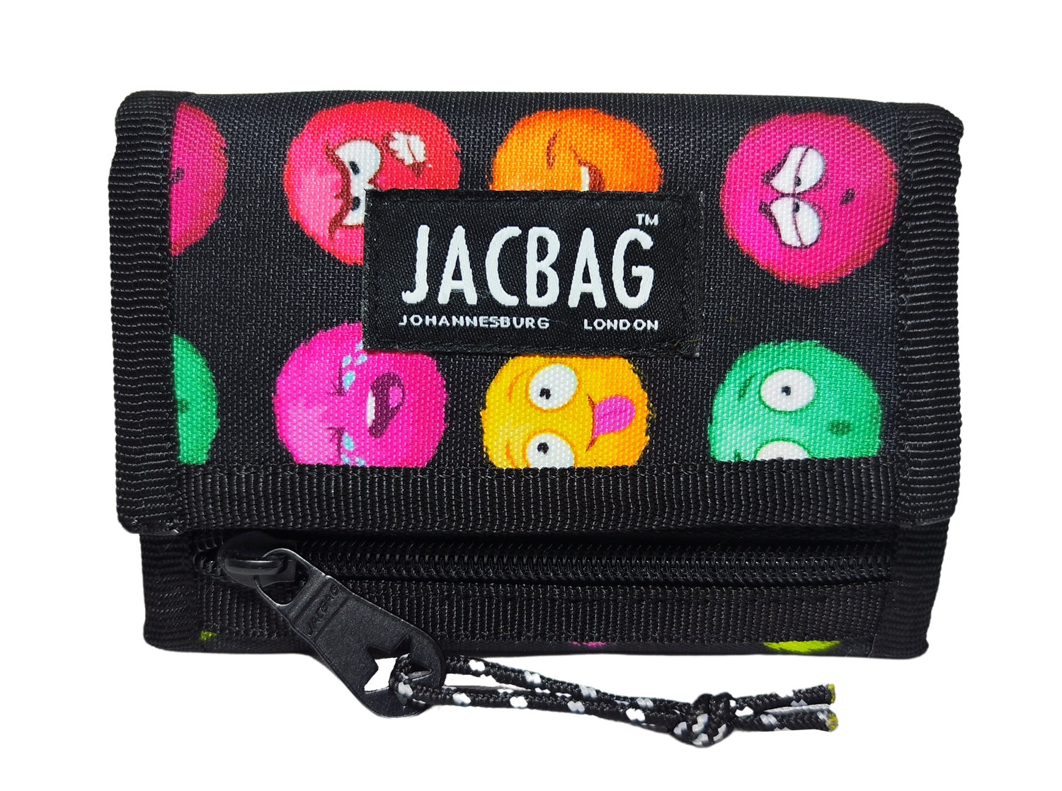 Jacbag Wallet-Cırtlı Cüzdan Wallet-Emoji