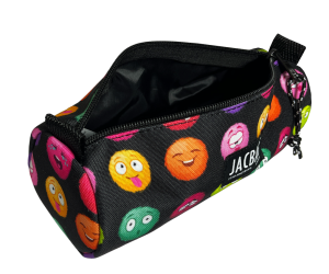 Jacbag Bıg Roll-Silindir Tip Kalem Kutusu Big Roll-Emoji