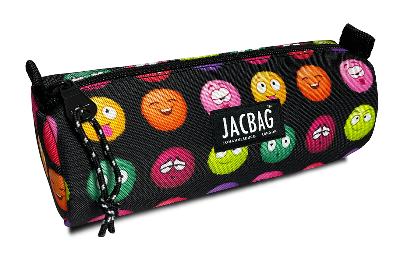 Jacbag Bıg Roll-Silindir Tip Kalem Kutusu Big Roll-Emoji