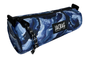 Jacbag Bıg Roll-Silindir Tip Kalem Kutusu Big Roll-Mavi Dumanlı