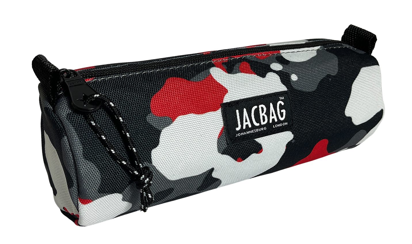 Jacbag Bıg Roll-Silindir Tip Kalem Kutusu Big Roll-Kırmızı Kamuflaj