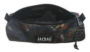 Jacbag Bıg Roll-Silindir Tip Kalem Kutusu Big Roll-Yeşil Yapraklı