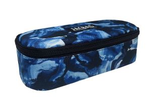 Jacbag Oval XL Kalem Kutusu Oval XL-Mavi Dumanlı
