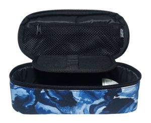 Jacbag Oval XL Kalem Kutusu Oval XL-Mavi Dumanlı
