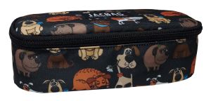 Jacbag Oval XL Kalem Kutusu Oval XL-Sevimli Köpekler