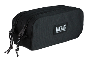 Jacbag Dual Pouch-İki Bölmeli Kalem Kutusu Dual Pouch-Siyah