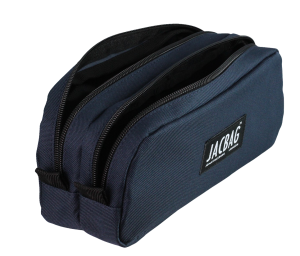Jacbag Dual Pouch-İki Bölmeli Kalem Kutusu Dual Pouch-Lacivert
