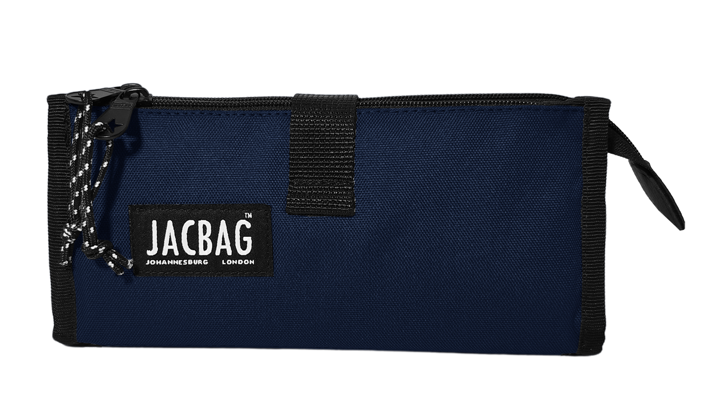Jacbag Twın Case Pro-İki Bölmeli Masa Üstü Kalem Kutusu Twin-Lacivert