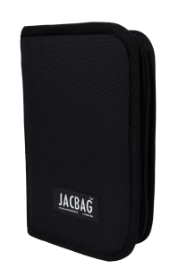 Jacbag Cover -Sert Kapaklı Lastikli Kalem Kutusu Cover-Siyah