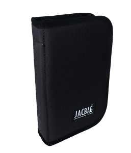 Jacbag Cover -Sert Kapaklı Lastikli Kalem Kutusu Cover-Siyah