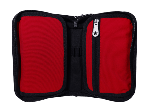 Jacbag Cover -Sert Kapaklı Lastikli Kalem Kutusu Cover-Kırmızı