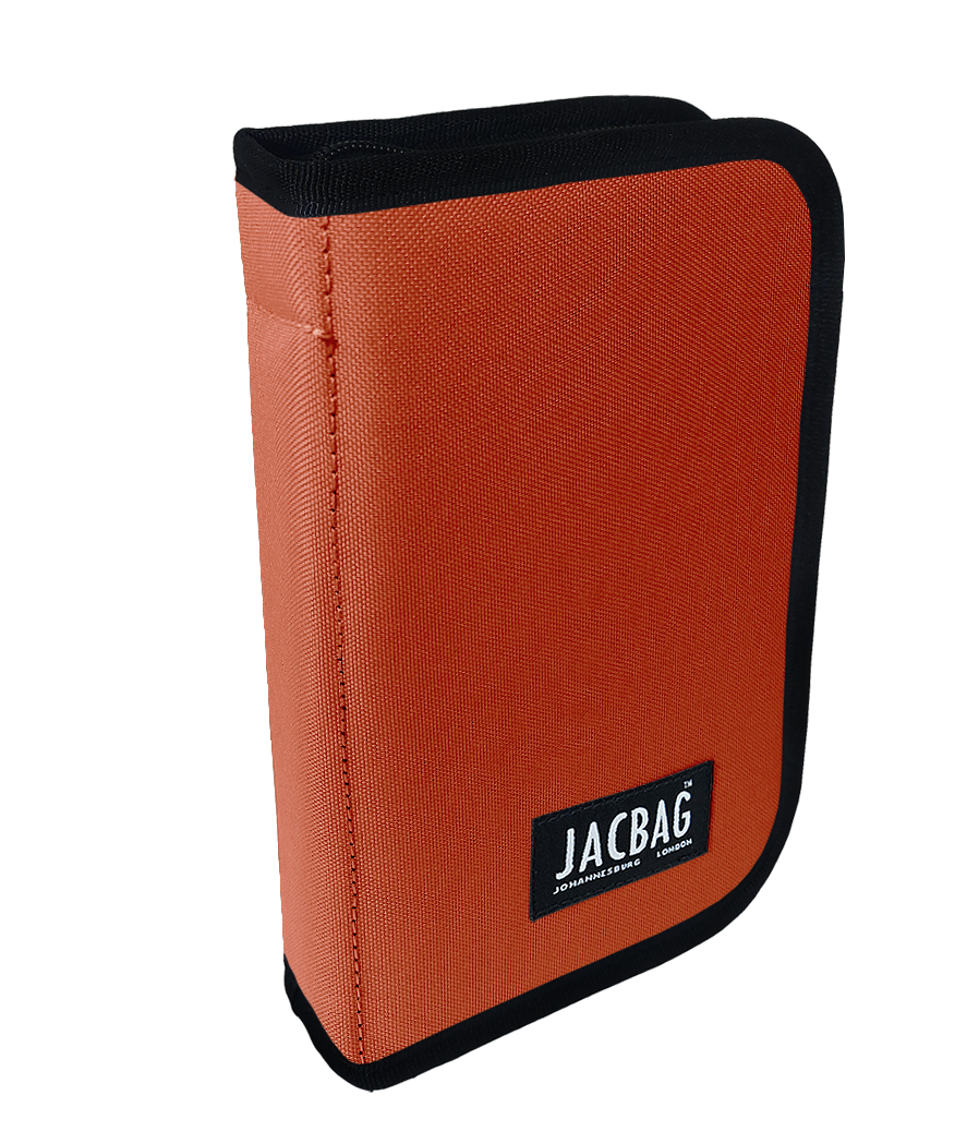 Jacbag Cover -Sert Kapaklı Lastikli Kalem Kutusu Cover-Kiremit