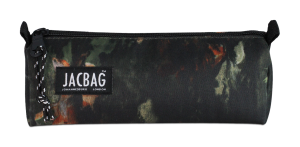 Jacbag Prıme Pencil Case-Üçgen Tip Kalemkutu Prime-Yeşil Yapraklar
