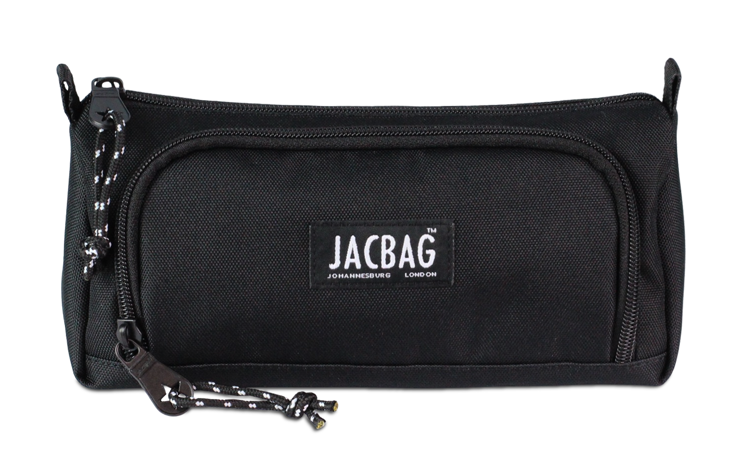 Jacbag Prime XL-Lastik Ayraçlı İki Bölmeli Kalem Kutusu Prime XL-Siyah