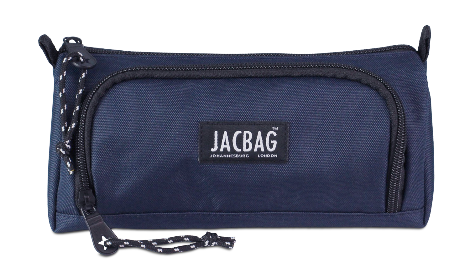 Jacbag Prime XL-Lastik Ayraçlı İki Bölmeli Kalem Kutusu Prime XL-Lacivert