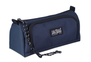 Jacbag Prime XL-Lastik Ayraçlı İki Bölmeli Kalem Kutusu Prime XL-Lacivert