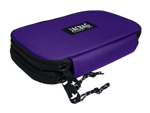 Jacbag Double Cover -Çift Kapaklı Kalem Kutusu Double Cover-Mor