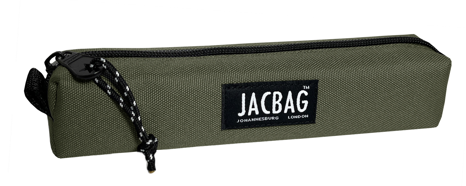 Jacbag Prizma-Sosis Tip Kalem Kutusu Prizma-Koyu Haki