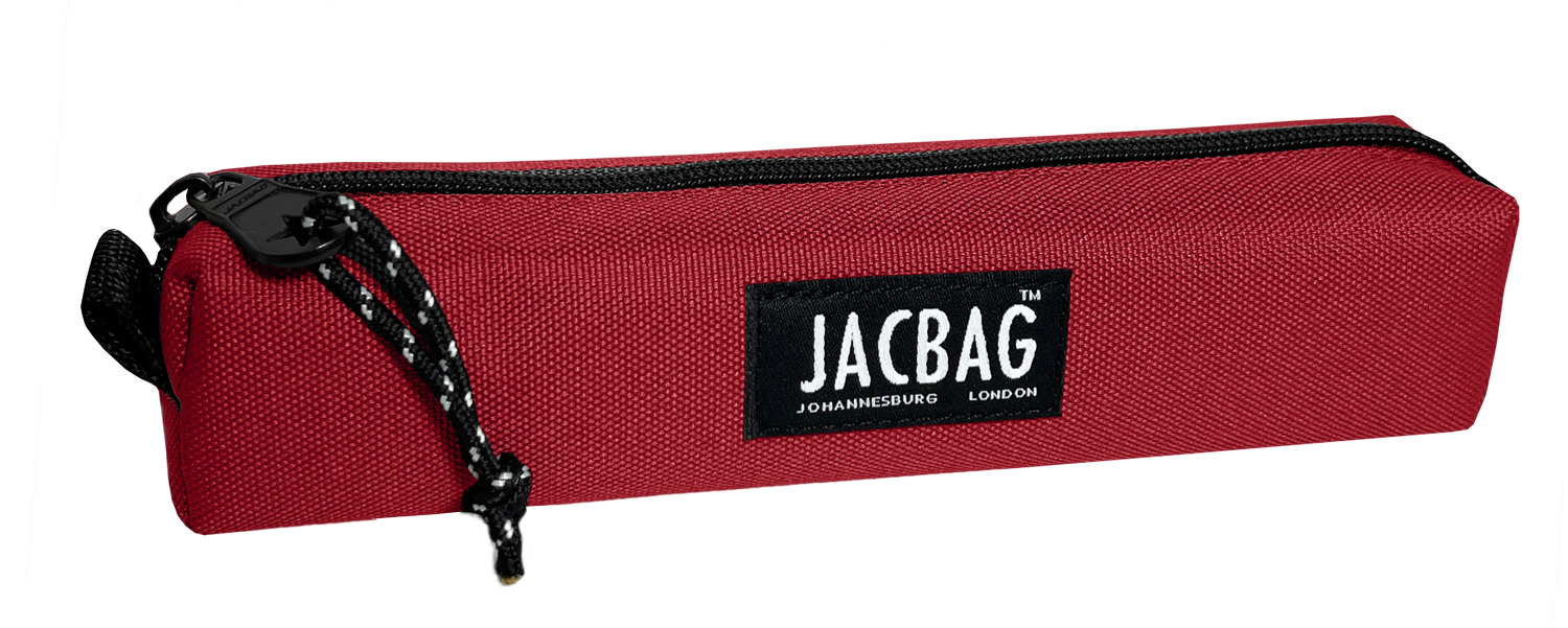 Jacbag Prizma-Sosis Tip Kalem Kutusu Prizma-Kırmızı
