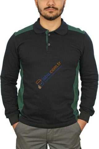 Polo Yaka İş Tişörtü Sweatshirt