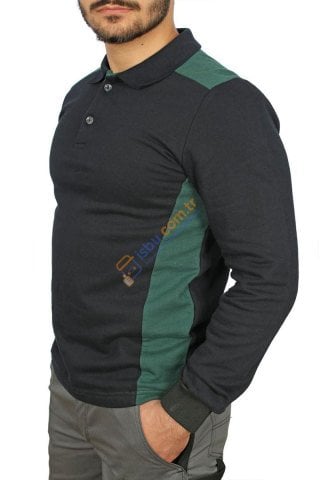 Polo Yaka İş Tişörtü Sweatshirt