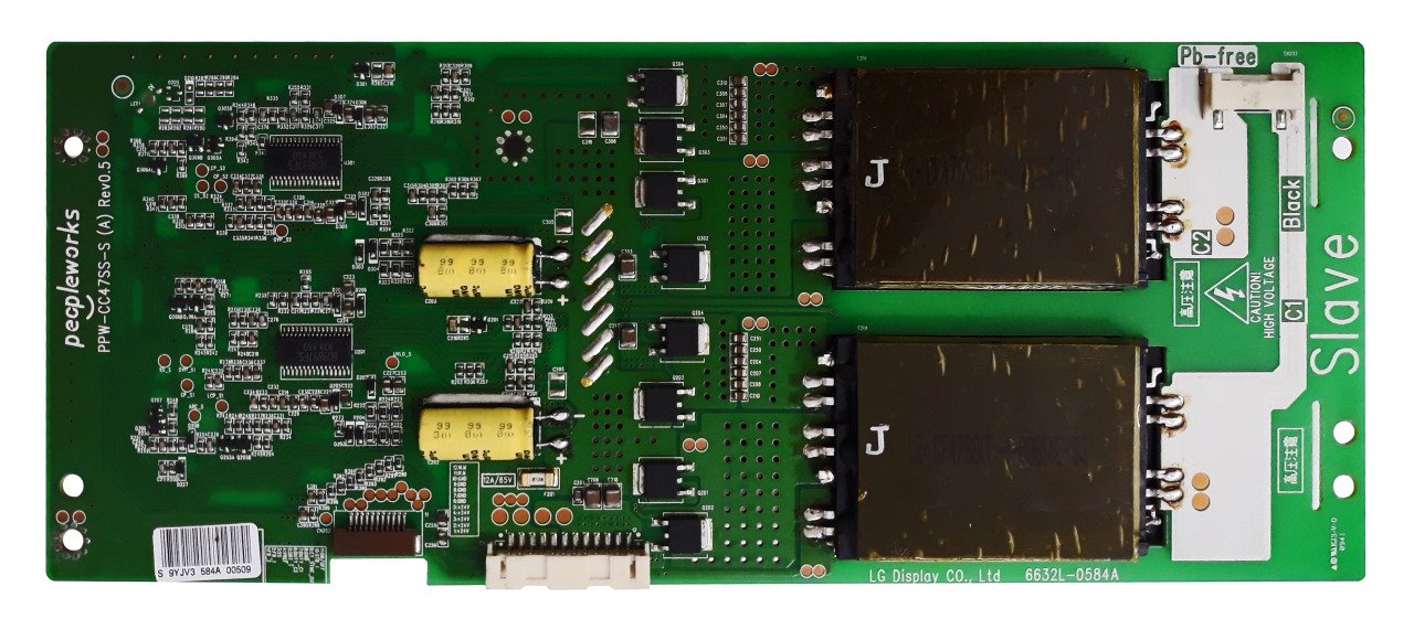 6632L-0584A , PPW-CC47SS-S (A) REV0.5 , LC470WUD-SBM4 , LG INVERTER BOARD