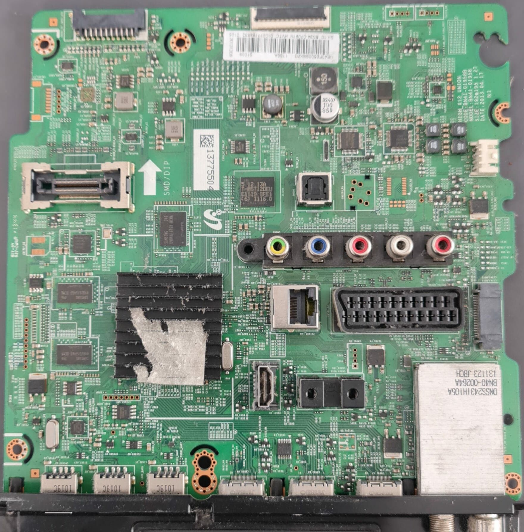 SAMSUNG,UE40F6500SSXZG,BN94-07097N,BN41-01958B,BN41-01958,MAİN,BOARD