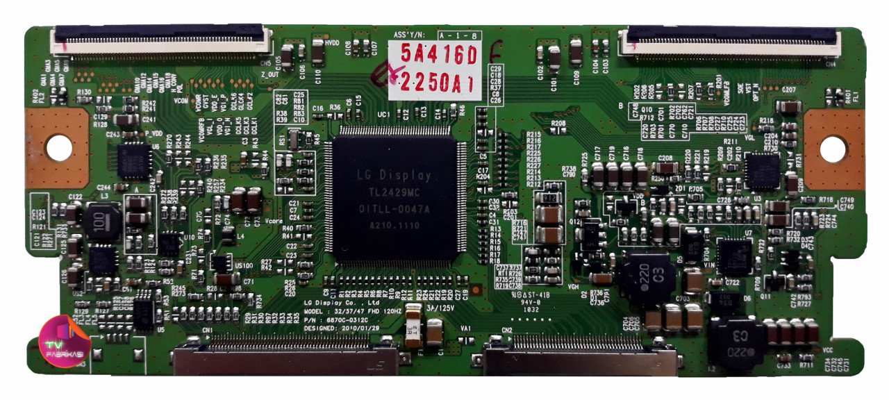 6870C-0312C - 32/37/47 FHD 120HZ , LG T-CON BOARD