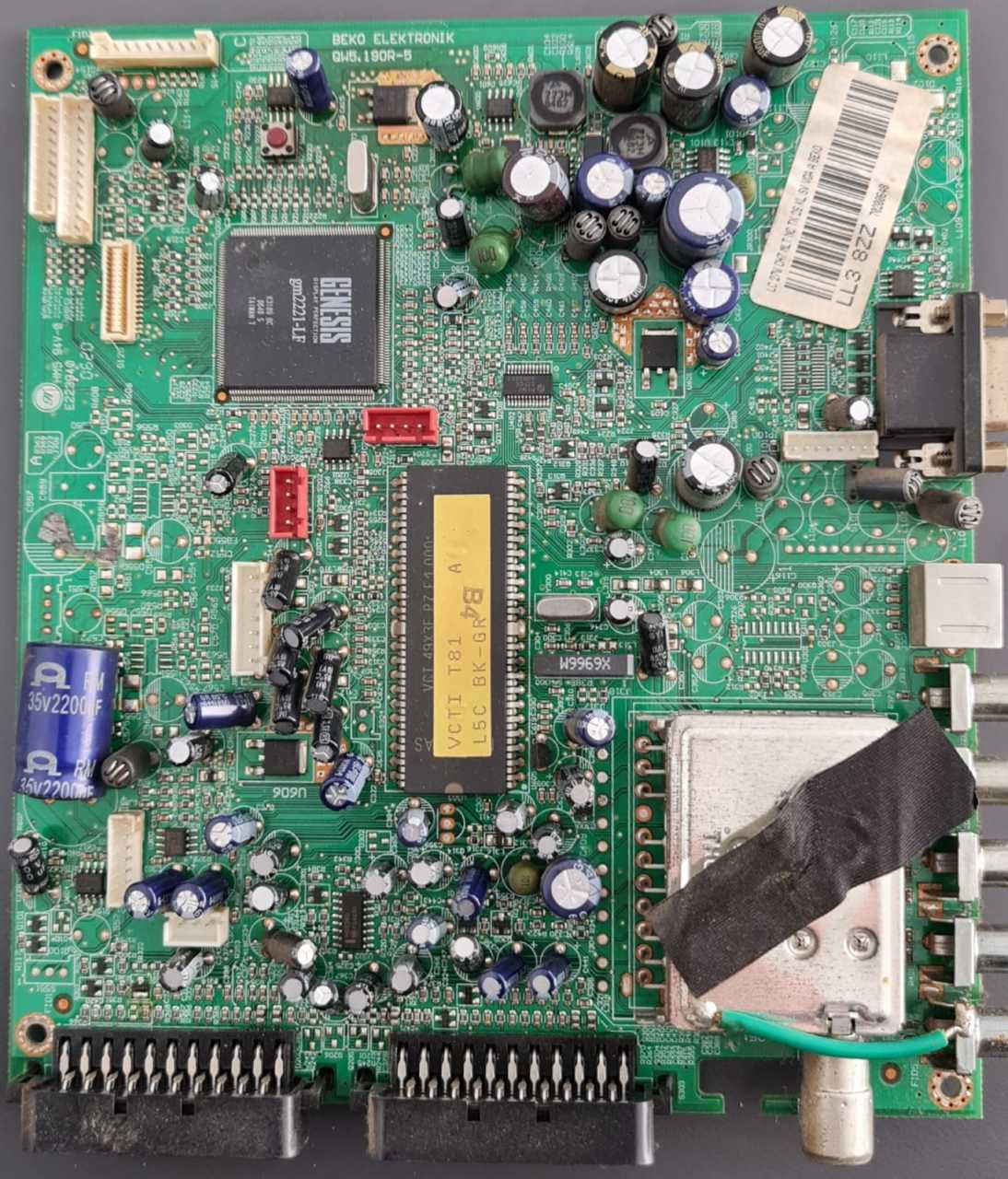 QW5.190R-5 ,LL3 8ZZ, Main Board , Arçelik Beko Anakart