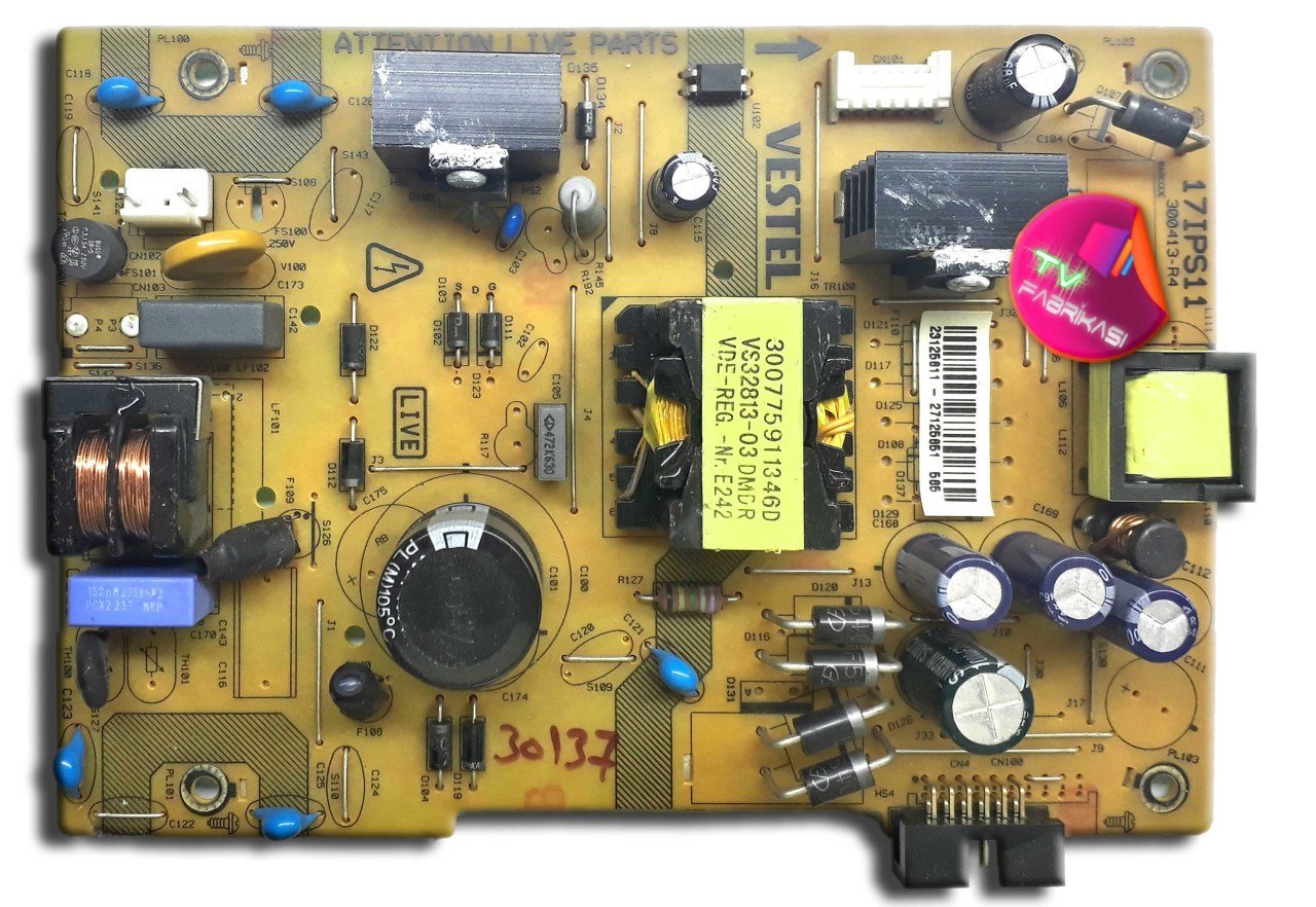 17IPS11 , 300413-R4 , 23125811 , POWER BOARD , VESTEL BESLEME