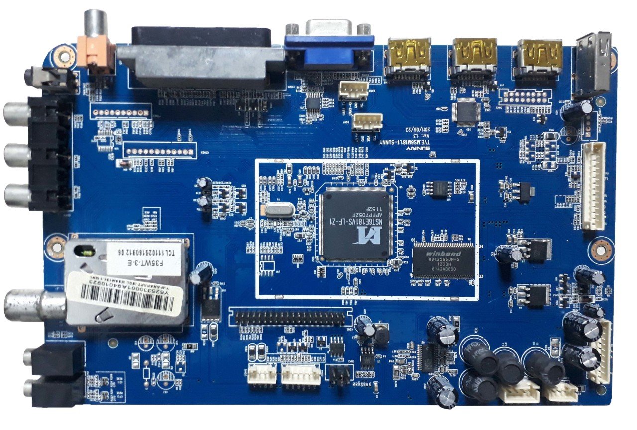 TVE.MS6M181.1 , Ver:1.3 , Y625330001A , Main Board , Sunny Anakart
