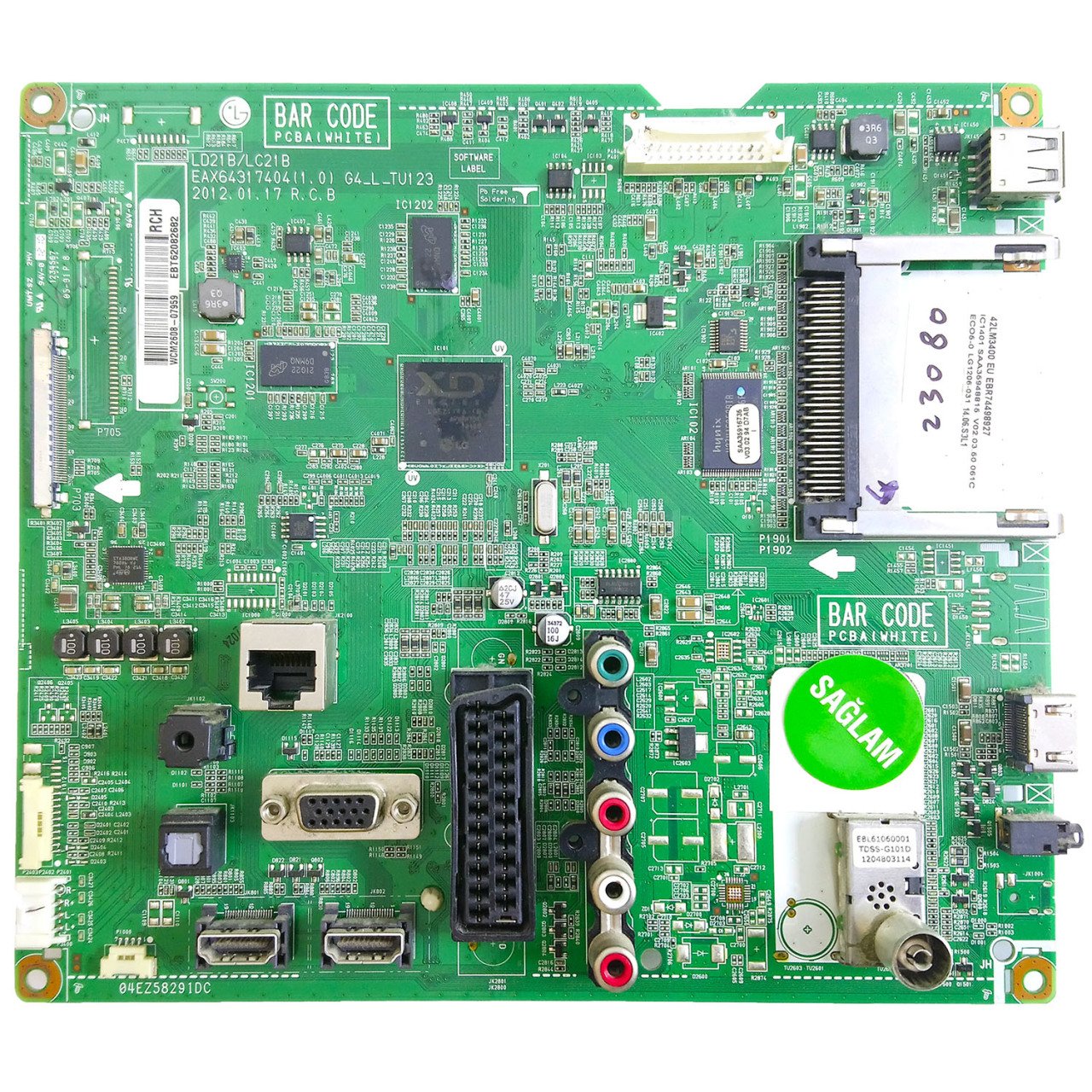 EAX64317404(1.0) EBT62082682 EBR74498927 42LM3400 EU LG Anakart